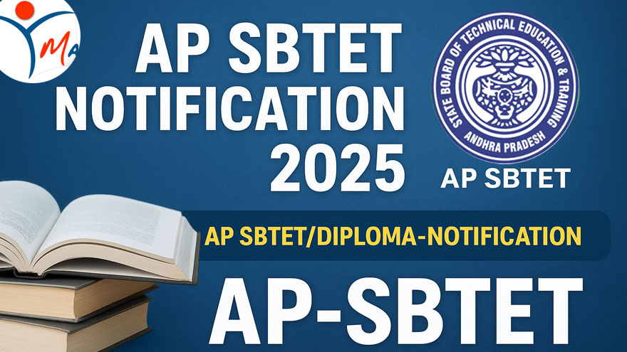 AP SBTET Notifications 2025: Download SBTET Notification at Manabadi.co.in
