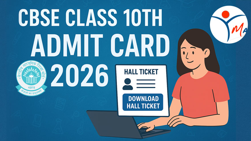 CBSE Class 10 Admit Card 2026 (OUT), Download CBSE 10th Class Hall Ticket PDF at manabadi.co.in