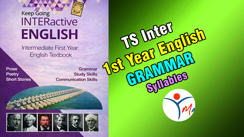 TS Inter 1st Year English Grammar Syllables