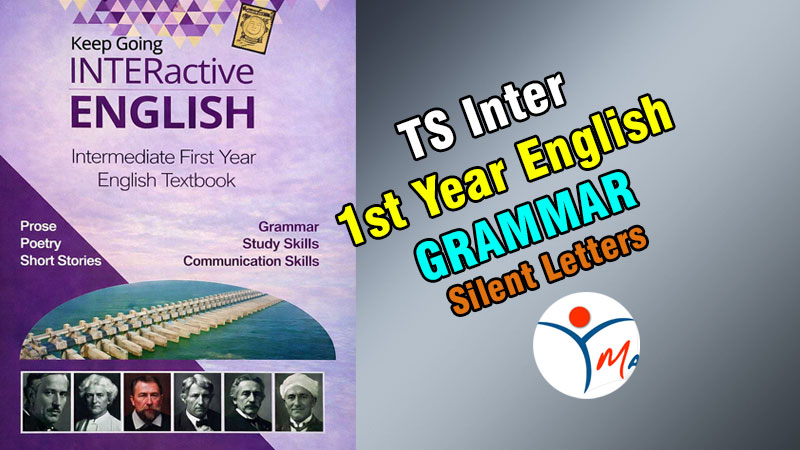TS Inter 1st Year English Grammar Silent Letters