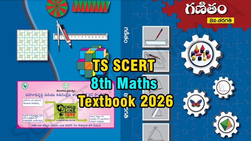 TS SCERT 8th Maths Textbook 2026: PDF Download Telugu & English Medium at Manabadi