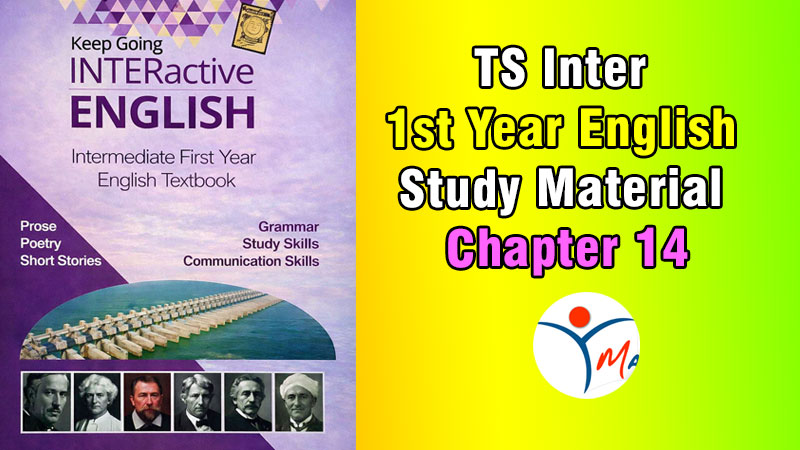 TS Inter 1st Year English Study Material Chapter 14 Sanghala Panthulu