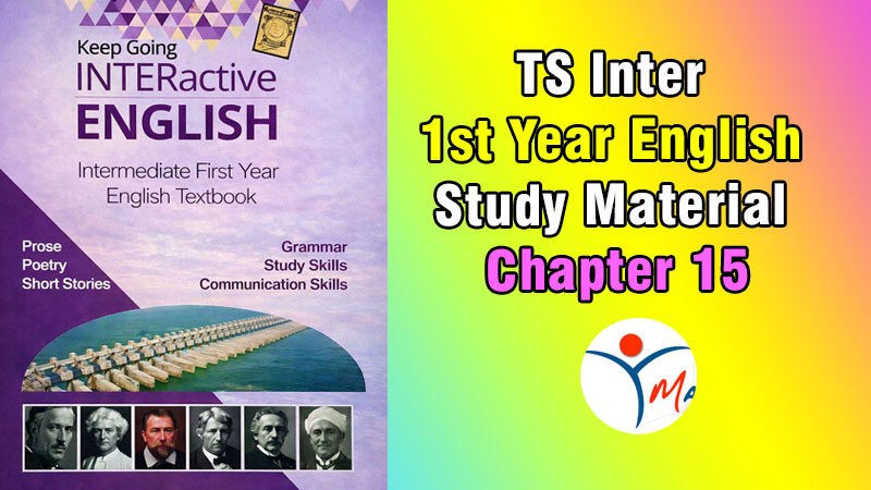 TS Inter 1st Year English Study Material Chapter 15 The Dinner Party