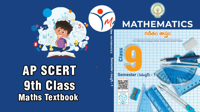 AP SCERT 9th Maths Textbook 2026: PDF Download Telugu & English Medium at manabadi.co.in