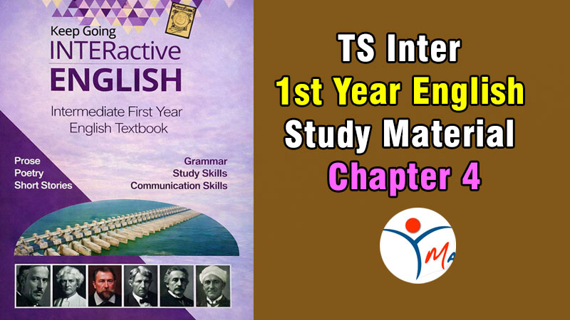 TS Inter 1st Year English Study Material 4th chapter The Nobel Nature