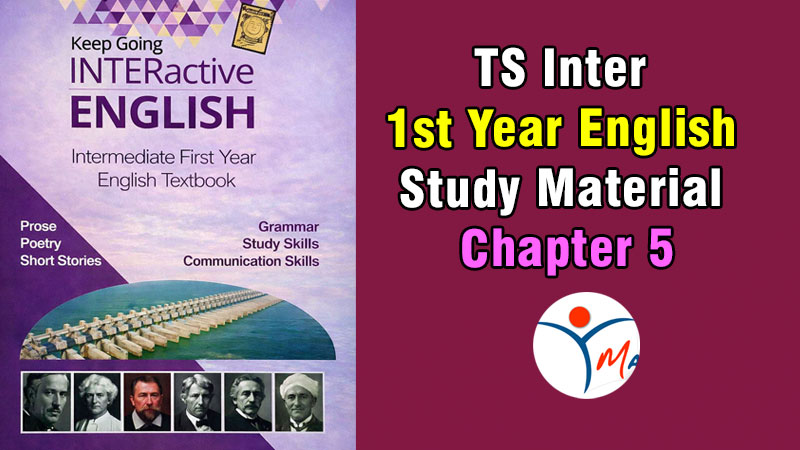 TS Inter 1st Year English Study Material Chapter 5 Keep Going