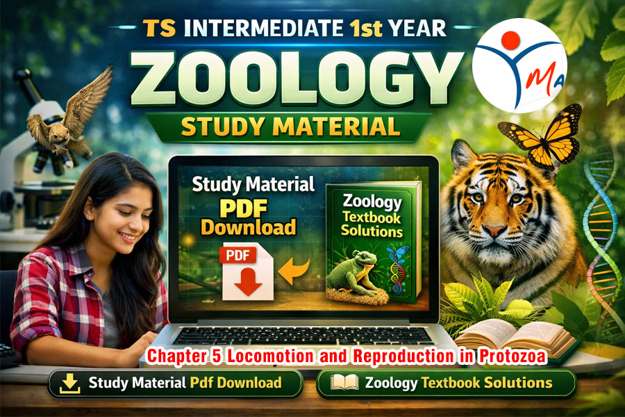 TS Inter 1st Year Zoology Study Material Chapter 5 Locomotion and Reproduction in Protozoa