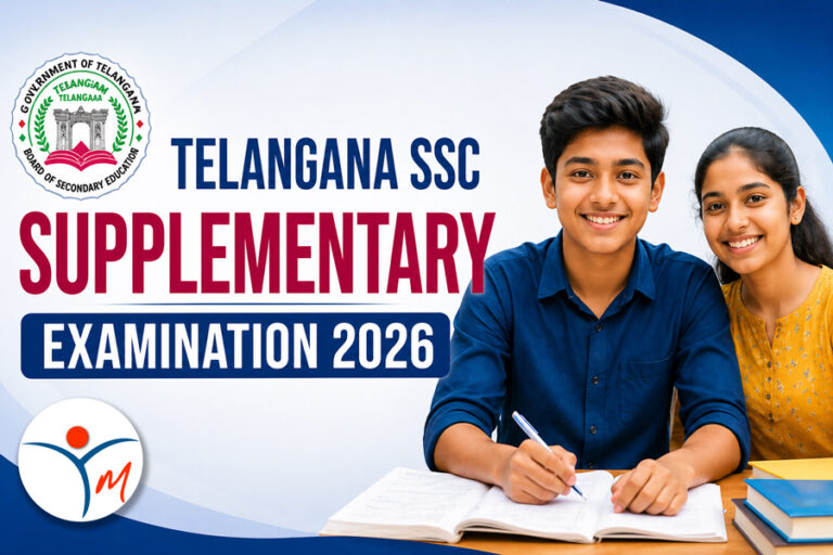 Telangana SSC Supplementary Exams 2026 Schedule Released: TS 10th Advanced Supply. Exam Dates, Fee Details, and Results Update